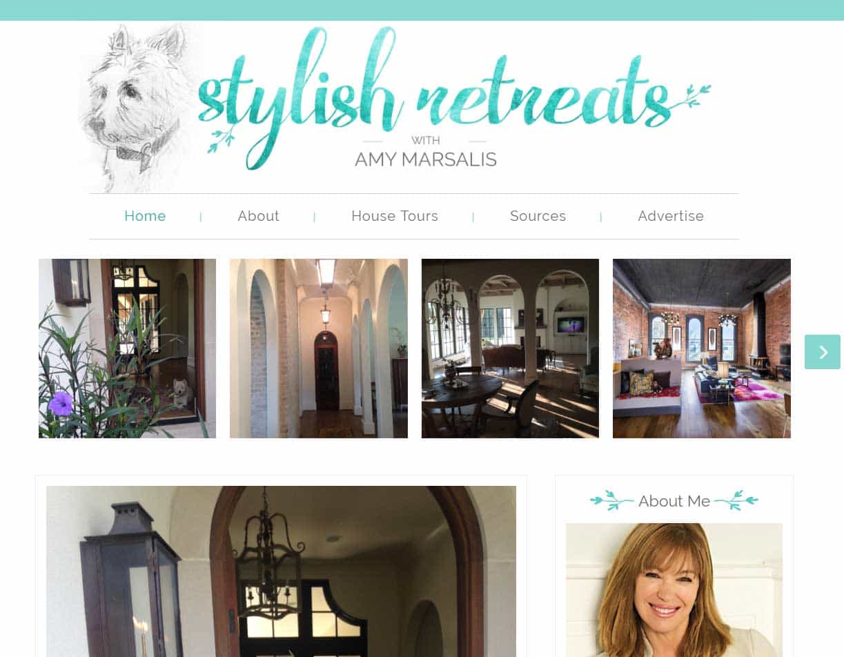 Stylish Retreats With Amy Marsalis Website Stylish Retreats With Amy Marsalis Website